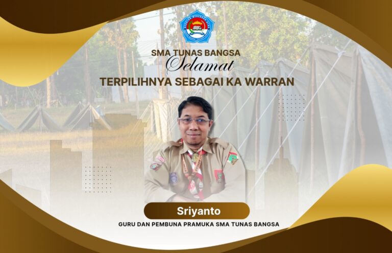 Guru SMA Tunas Bangsa, Sriyanto, Ditunjuk sebagai PLT KaKwarran Banjar Margo